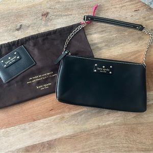 Kate Spade Shoulder Clutch Purse & Card Wallet